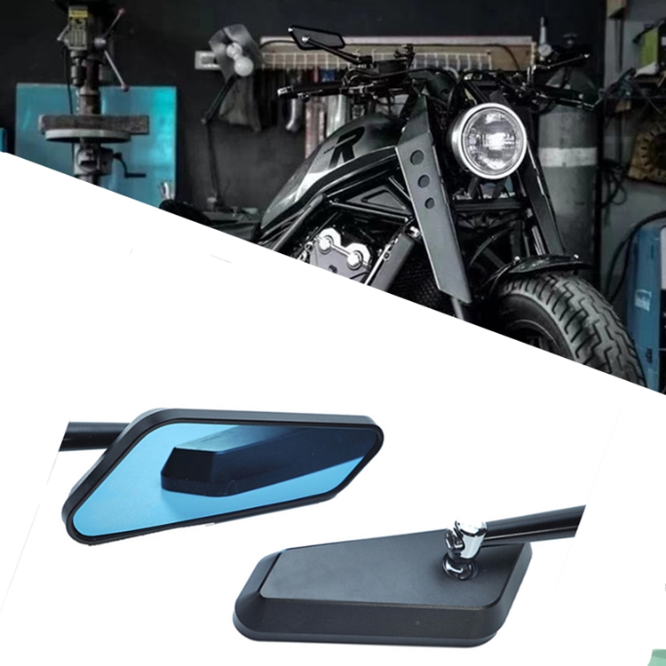 复古摩托车轻骑gv300s龙嘉V途V霸250改装后视镜 手把镜车把镜配件