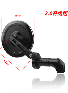 适用vespa春天冲刺150 GTS300 GTV维斯帕改装后视镜大视野复古镜V