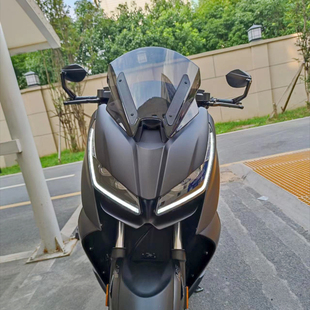 适用龙嘉XDV250si XDV300i改装手把镜大视野凸面镜 豪爵UHR车把镜