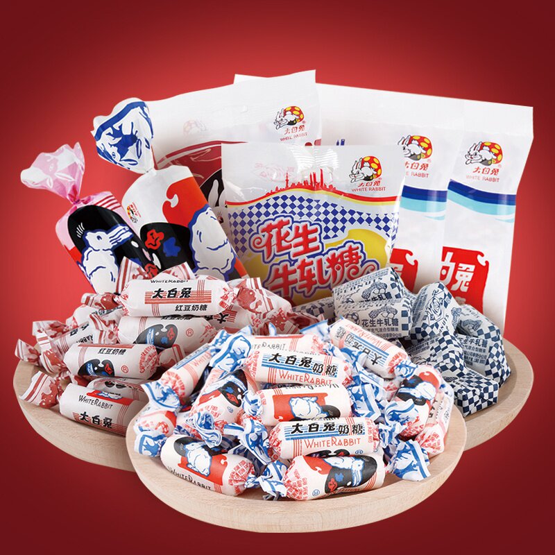 冠生园大白兔牛奶糖奶糖果大礼包怀旧零食粘牙奶糖年货礼盒227g*4在类目 零食/坚果/特产, 糖果零食/果冻/布丁, 糖果中 - 来自Buy2taobao.com提供专业的淘宝代购服务