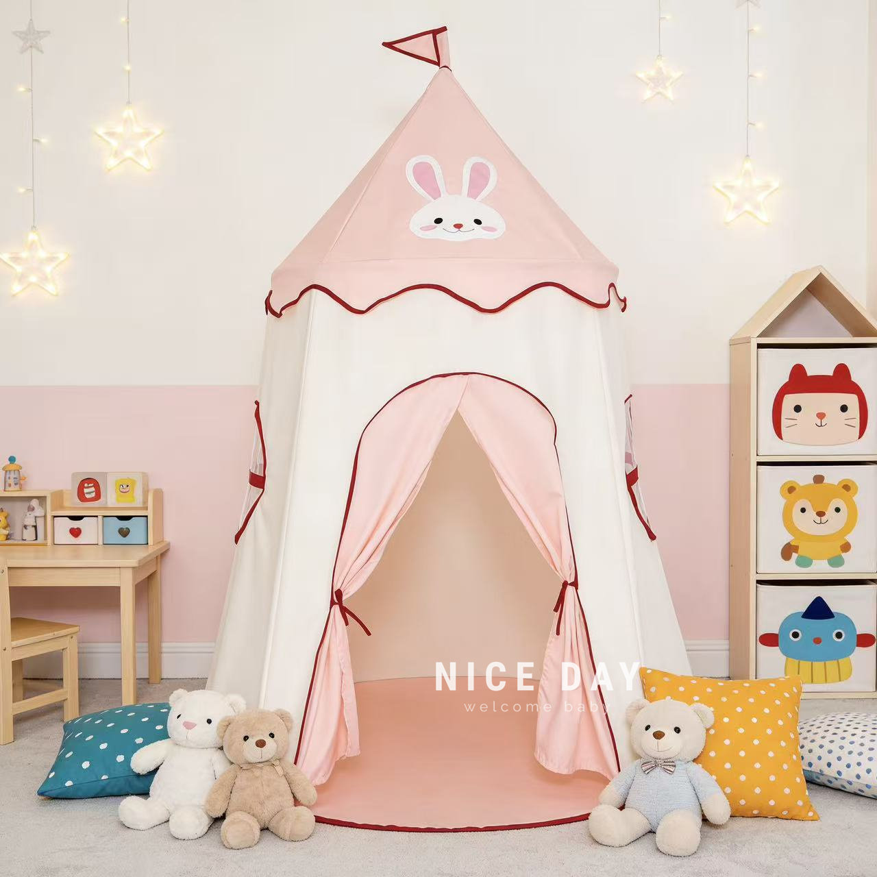 韩国ins儿童帐篷室内家用游戏屋男孩女孩公主城堡玩具屋生日礼物