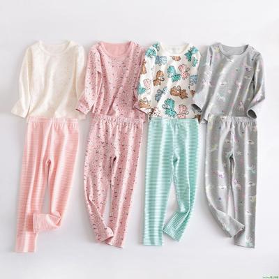 Kids Underwear Sets Pajamas Suits Children Long John欧美儿童