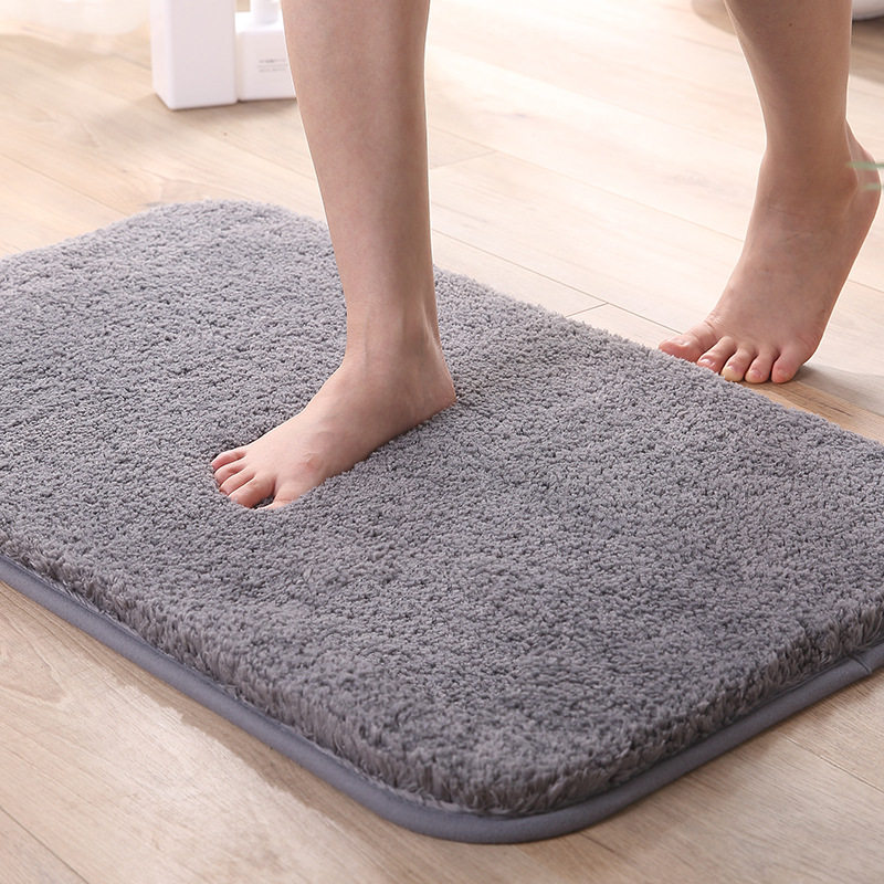Water absorb antislip bathroom mat thickened bathroom carpet