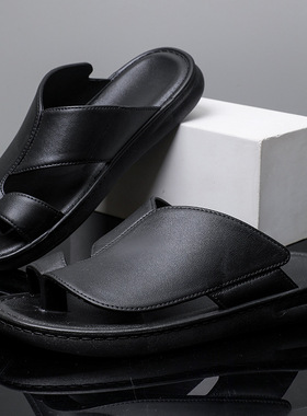 Men's flip flops 2026 Outdoor Shoes beach clip toe slippers