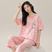 female easy homewear pajama student pajamas wash