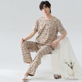 Size Sleepwear Men Pajamas Plus Homewear Quality male睡衣