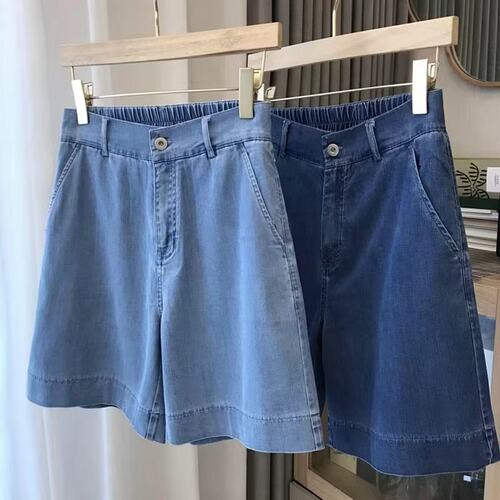versatile denims pants loose jeans baggy trousers天丝牛仔
