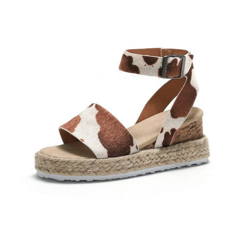 New Cork Sandals Child Footwear Girls Boys Flats Shoes软木