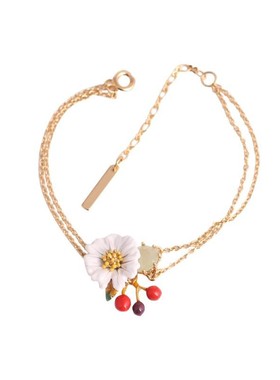 白色小雏菊手链ins网红手链情侣礼物小红书时尚大气氛围感感手链