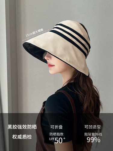 空顶帽无顶太阳帽休闲