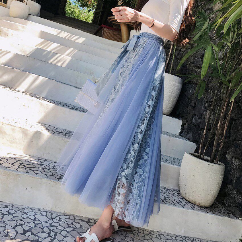 Pink Hem transparent Lace skirt have more cash than can be accounted for student Jacobs Long Playful Show thin new pattern black 20 .in the Women's clothing/Boutique , Skirts  category - from Buy2taobao.com to provide professional Taobao agent buy service