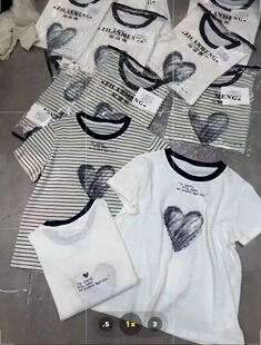 紫蓝蒙2026夏装新款7090女设计感休闲百搭T显瘦时尚韩版宽松