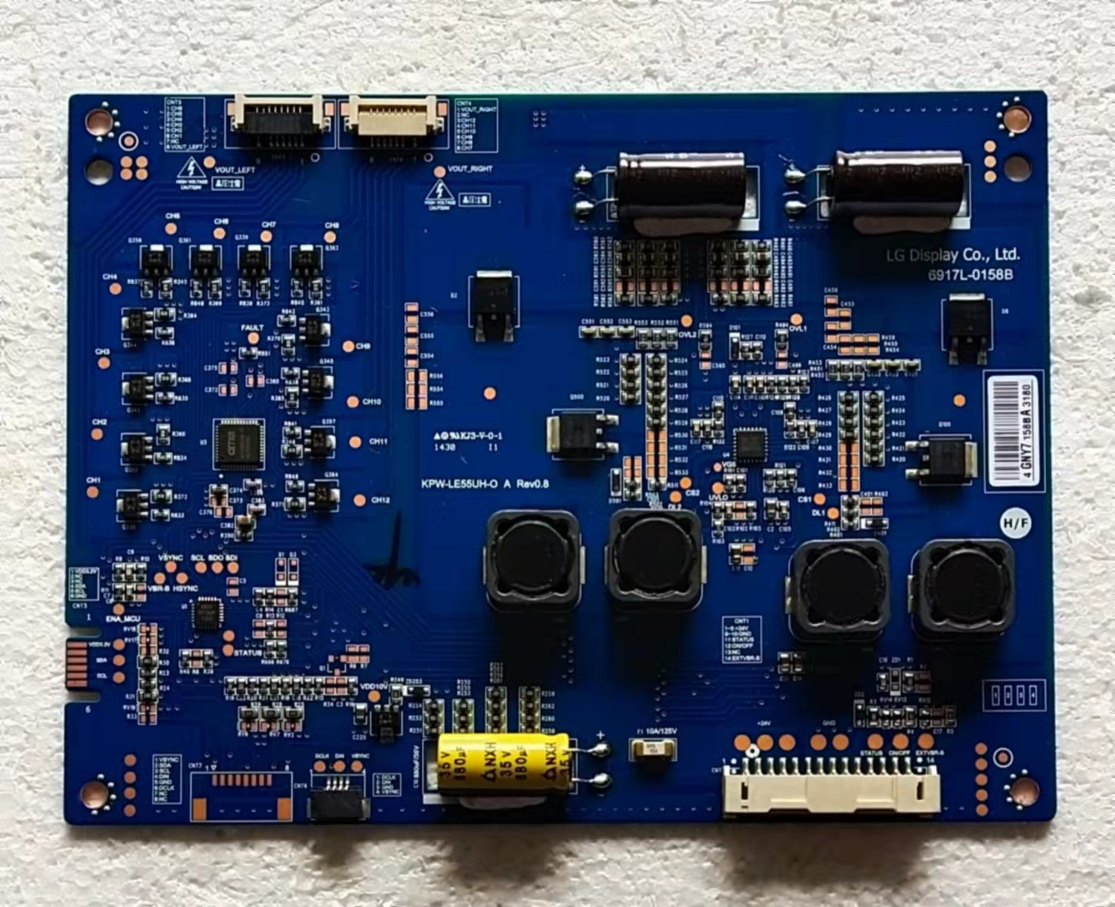 原装长虹 55Q1R 高压恒流板6917L-0158B实物图 测试完好放心使用