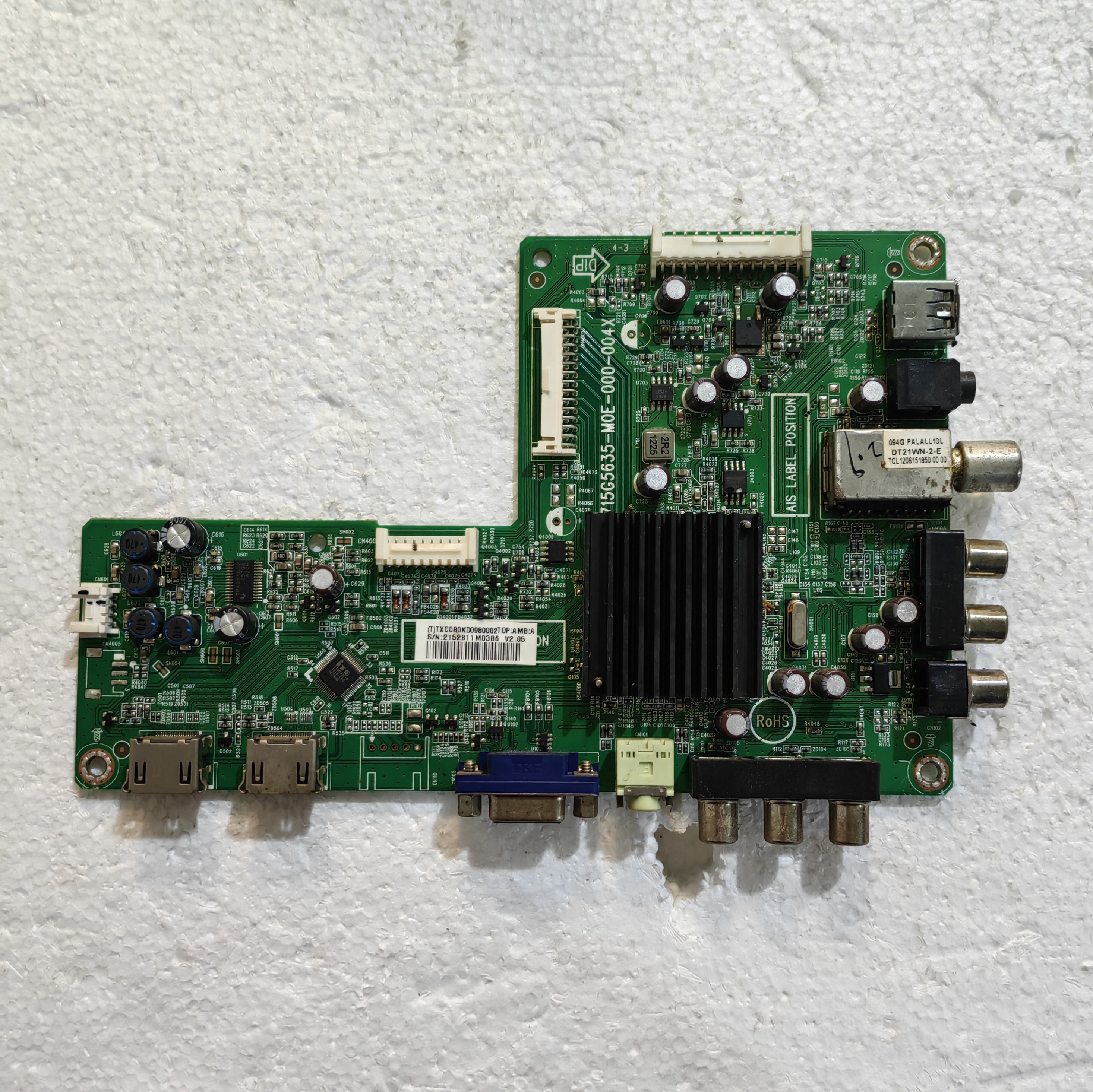 原装创维32E300E主板715G5635-M01-000-004X屏TPT315B5-TAT01测好