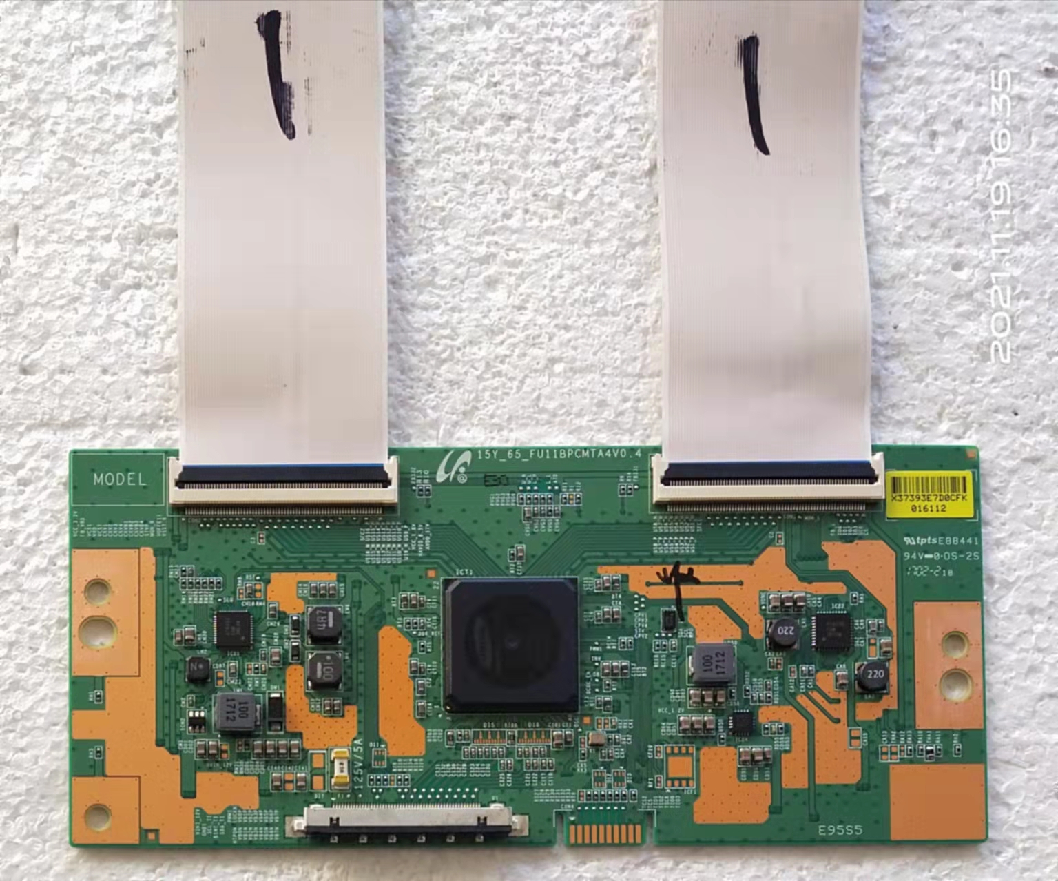 原装康佳QLED65X80U逻辑板15Y_65_FU11BPCMTA4V0.4实物图 测试好