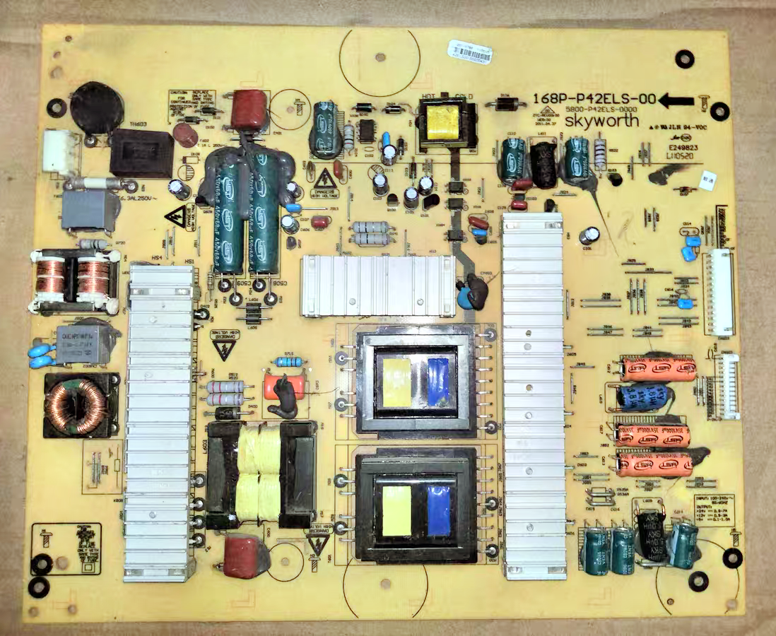 原装创维42E61HR 42E63HR电源板168P-P42ELS-00 5800-P42ELS-0000