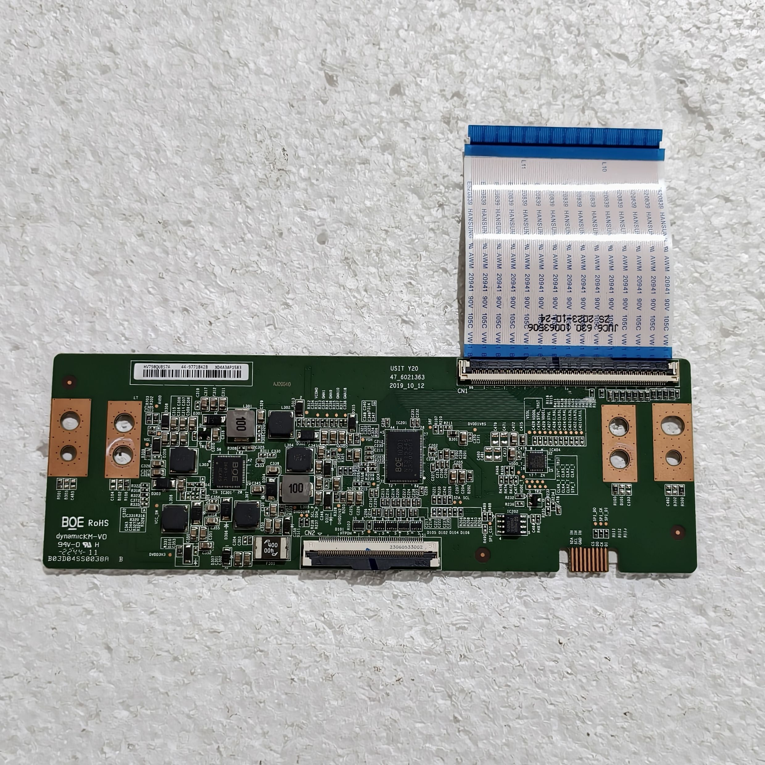 原装长虹 75D4PS逻辑板47-6021363白条码HV750QUBS7A测试好 现货