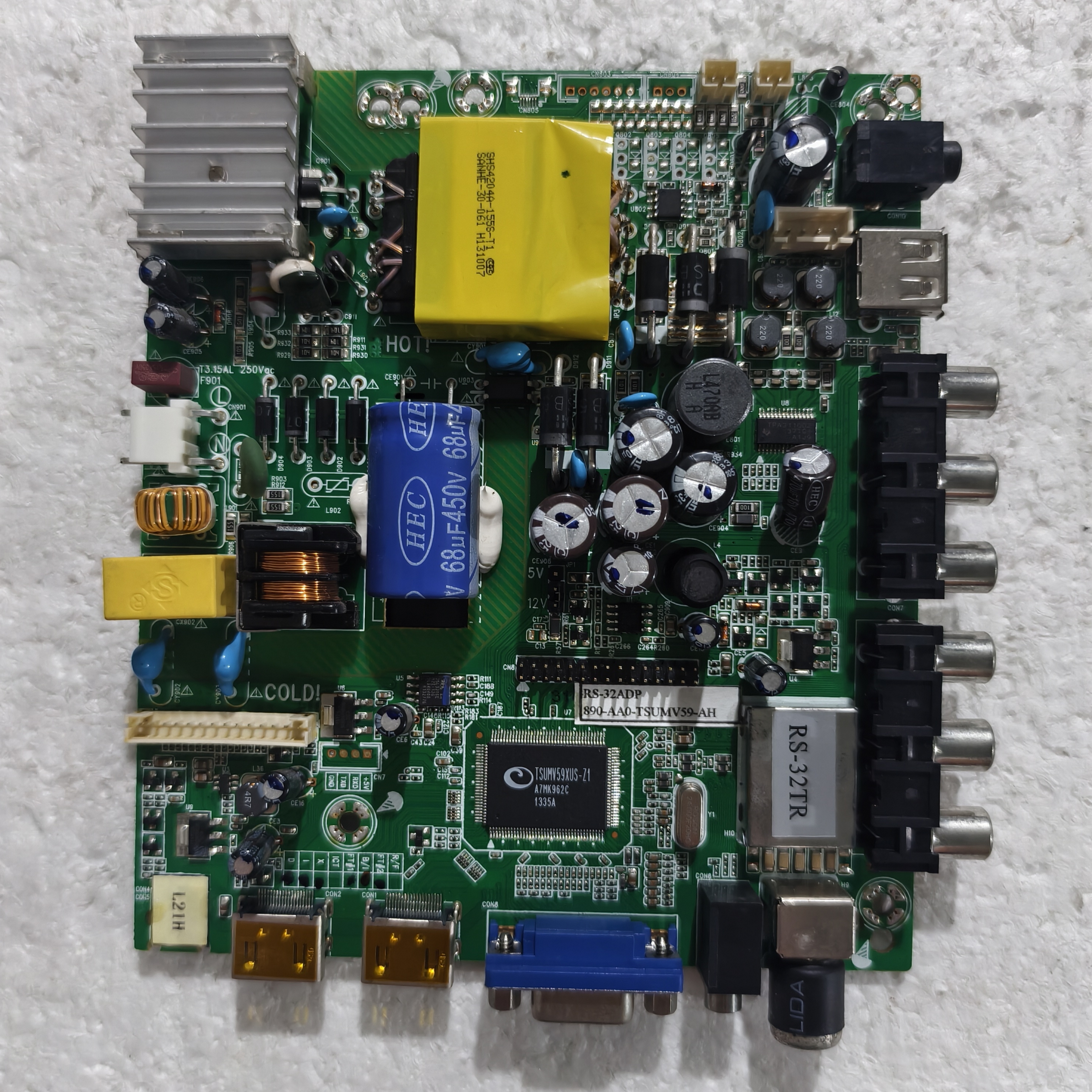 原装理想LED3211主板 RS-32TR RS-32ADP 配屏 ST3151A05-5测试好