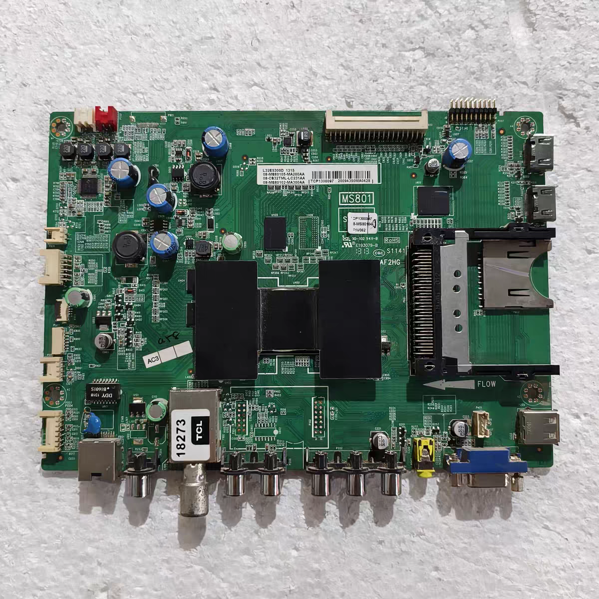 原装TCL L48F3500A-3D主板40-1MS801-MAD2HG屏LVF480SE2L SD9W10