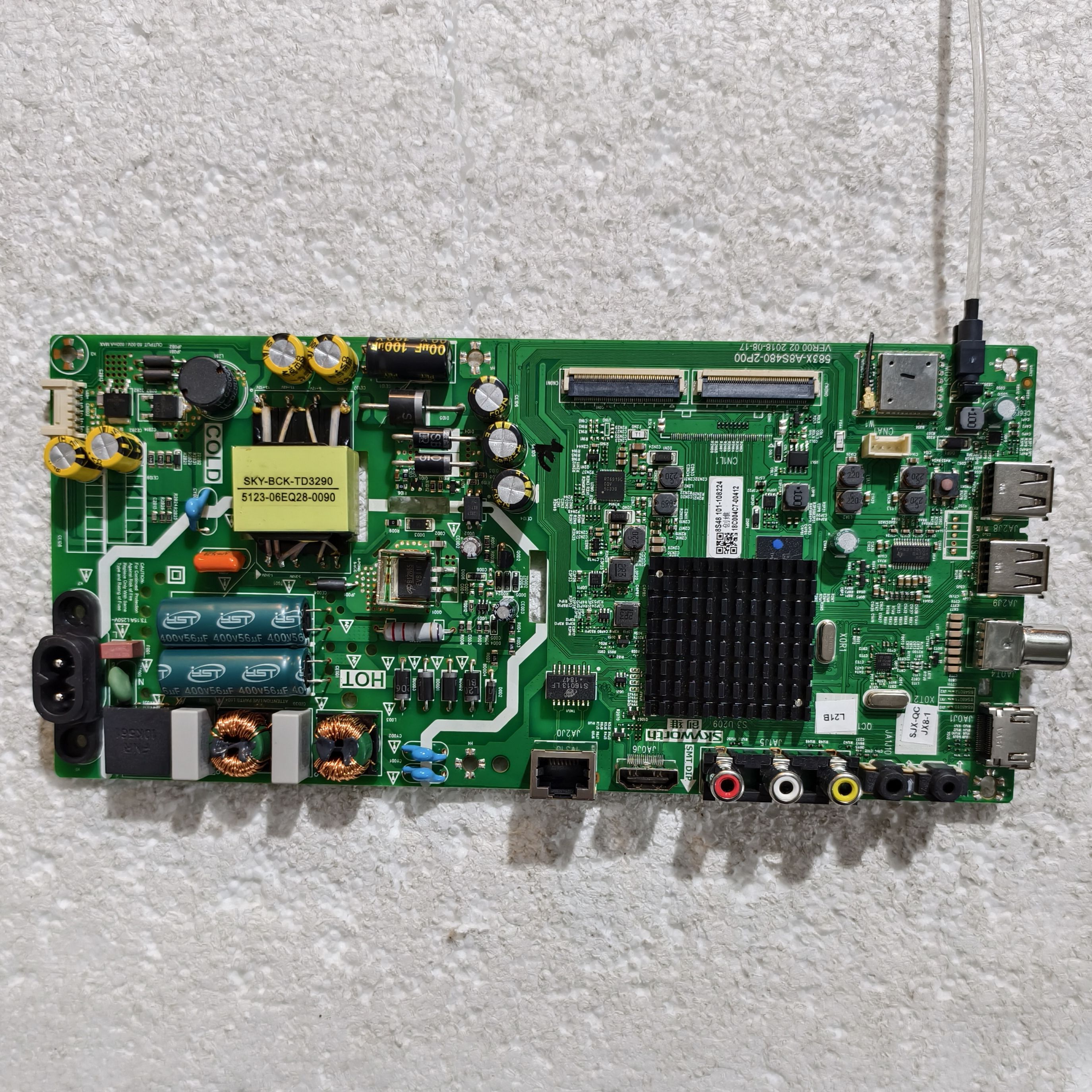 原装创维43X6主板583X-A8S480-2P00配屏RDL430FY LN0-000测好现货