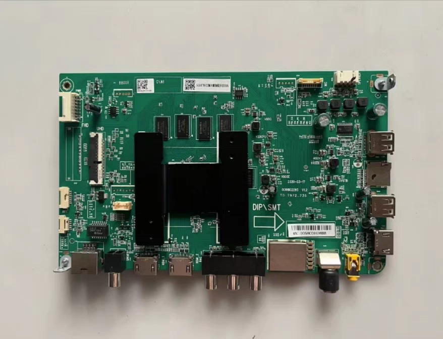 原装海尔LU75U2液晶电视主板0091802295 V1.2配屏JR745R3HA4K测好