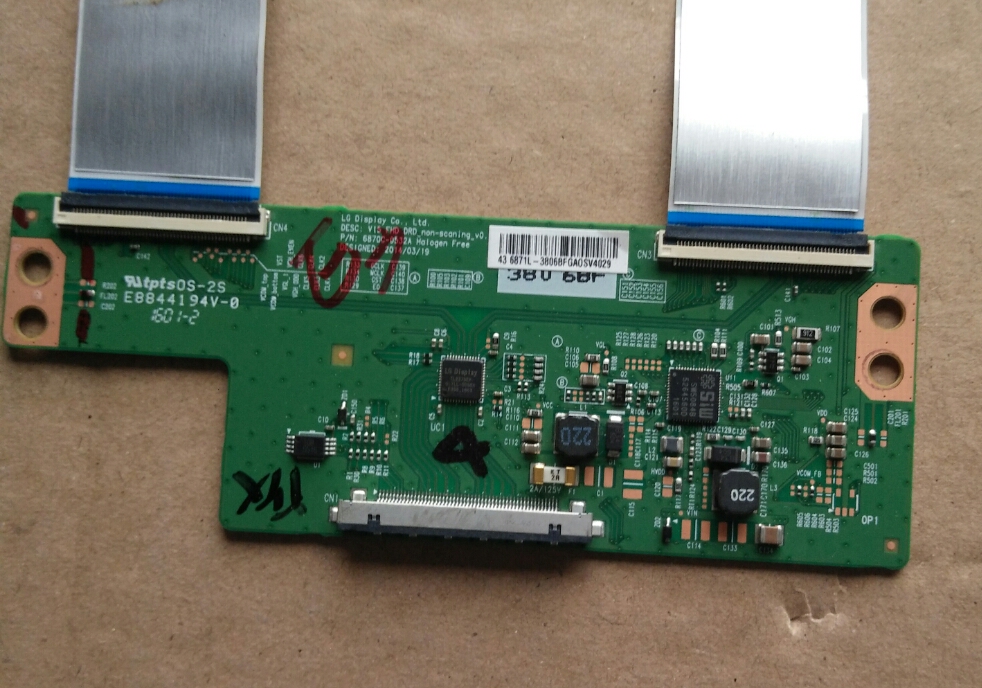 原装PPTV-43P逻辑板6870C-0532A屏TPT430H3-DUYSHA.G 九成新