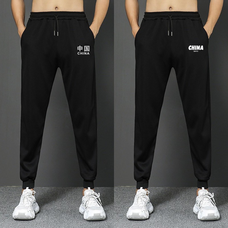 夏季16青少年13休闲裤男12岁男孩长裤子14初中学生15大童运动卫裤