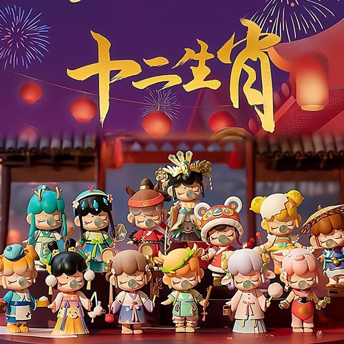 十二生肖盲盒2025新款网红手办