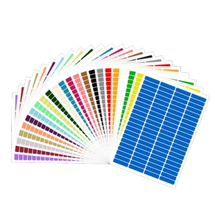 汉唐铜版纸不干胶激光打印纸A4长方形空白手写广告贴纸彩色光面标记小标签正方形a4纸定制微信二维码标签贴纸