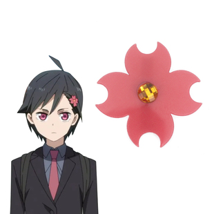 猫八cosplay动漫假发 异度侵入 ID:INVADED 本堂町小春头饰配件