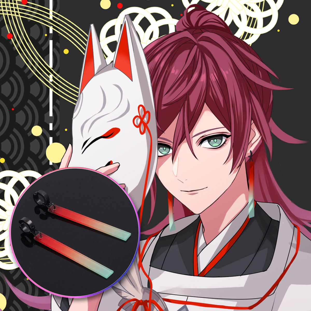 猫八劳伦伊罗斯cos耳夹