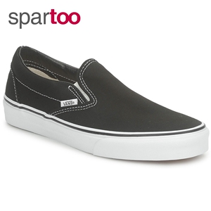 VANS范斯 CLASSIC SLIP ON女鞋帆布鞋运动休闲鞋一脚蹬EYEBLK