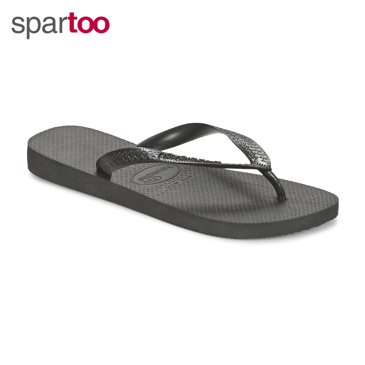 havaianas/哈瓦那男女经典防滑平底沙滩夹趾人字拖情侣夏季黑色