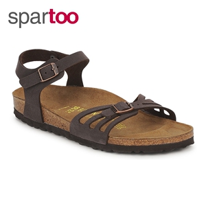 Birkenstock BALI 女鞋 露趾搭扣休闲沙滩凉鞋夏季 棕色 BK085823