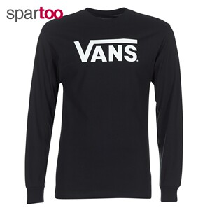 VANS范斯男士长袖T恤休闲黑色春秋 VANS CLASSIC LS 原装正品包邮