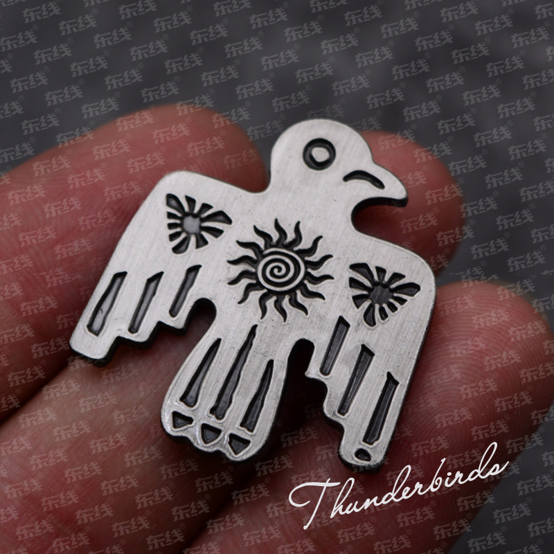 太阳神印第安太阳神雷鸟胸针刺马钉古老图腾胸针胸章