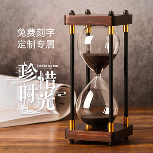沙漏计时器摆件创意复古可定制礼物自己装沙的沙滩沙漠旅游纪念品