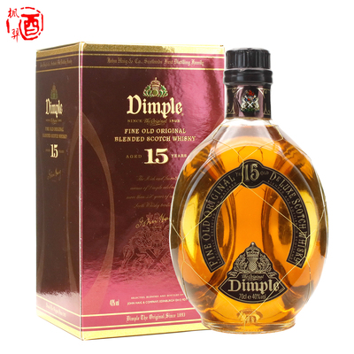 添宝15年调配苏格兰威士忌 英国进口 Dimple洋酒行货700ml