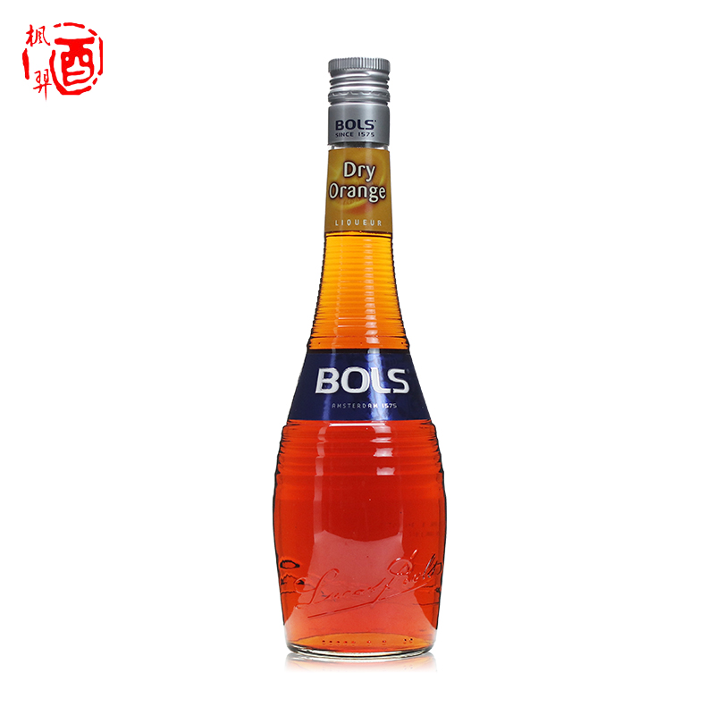 荷兰BOLS波士干香橙味力娇酒700ml利口酒酒吧鸡尾酒调酒基酒洋酒
