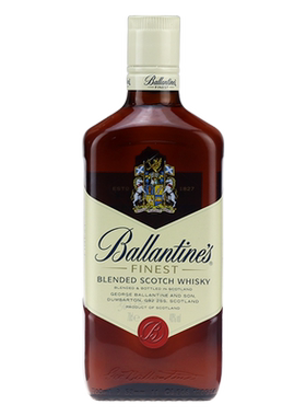 百龄坛特醇威士忌 基酒烈酒洋酒进口 Ballantine's Finest 行货
