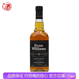 爱威廉斯波本威士忌 Evan Williams 43度 美国原装进口洋酒 烈酒