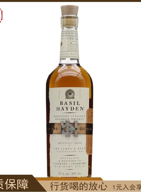 美国 巴兹海顿小批次波本威士忌 BASIL HAYDEN'S 进口洋酒行货