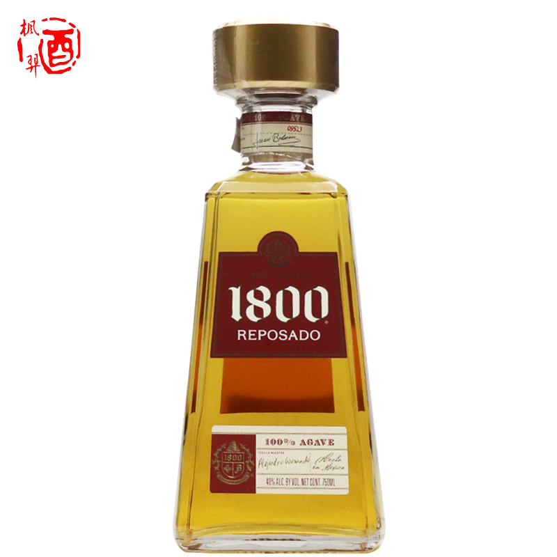 墨西哥豪帅典藏金1800龙舌兰 Jose Cuervo基酒特基拉TEQUILA洋酒-封面