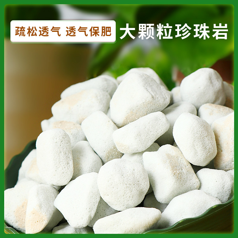 硬质珍珠岩大颗粒园艺养兰花月季石斛植料多肉专用营养拌土铺面,鲜花速递/花卉仿真/绿植园艺,介质/营养土,淘宝优惠券,粉丝福利购,淘宝优惠卷