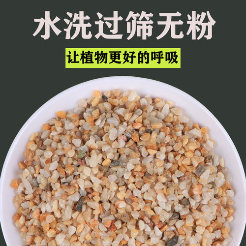 河沙水晶沙石英砂多肉营养土种植