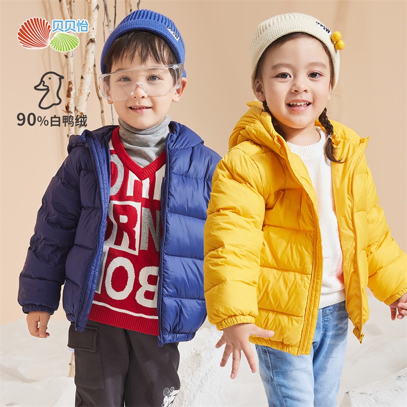 贝贝怡童装女童儿童轻薄款2021年