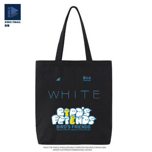 张远演唱会应援呆呆鸟的朋友们周边帆布包男女粉丝百搭手提单肩包