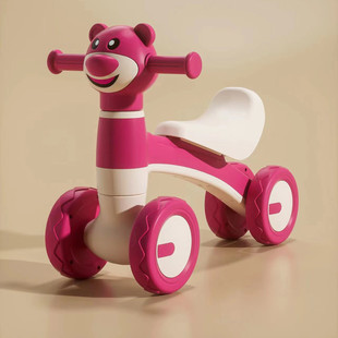 儿童平衡车1一3岁小孩无脚踏溜溜车滑步车婴儿学步四轮宝宝滑行车