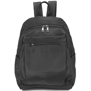 多口袋拉链防水轻便休闲男士双肩背包中小型短途旅行随身男款背包