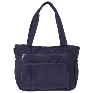 多口袋轻便防水女士休闲单肩包商务OL女斜挎大包通勤随身旅行女包